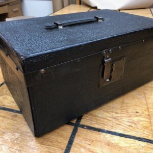 Small Late 1800s Document Box with Original Lock and Key