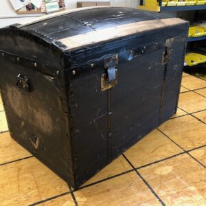 large antique trunk from France