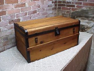 Civil War big box trunk after restoration
