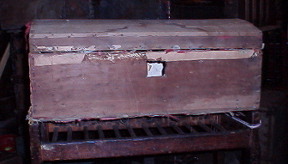 small trunk before restoration